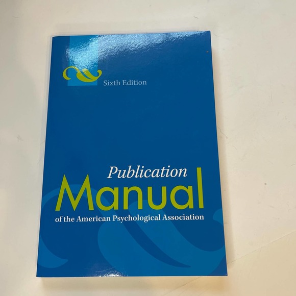 APA Manual 6th Edition, July 2009, Soft Cover - Picture 2 of 5